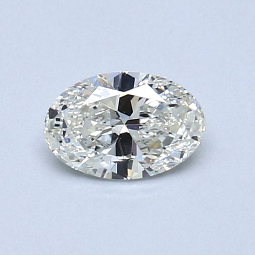 0.41 carat I-VS2 Natūralus Oval Deimantas (1)
