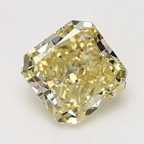 1.65 carat Fancy  Yellow-SI2 Natūralus Radiant Deimantas (1)