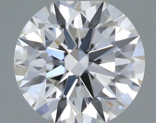0.41 carat F-VVS1 Excellent cut Natūralus Round Deimantas (1)
