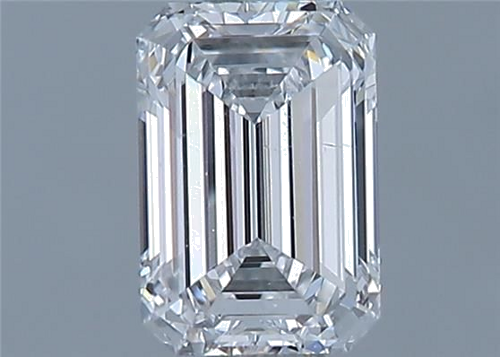 0.5 carat D-SI1 Natūralus Emerald Deimantas (1)