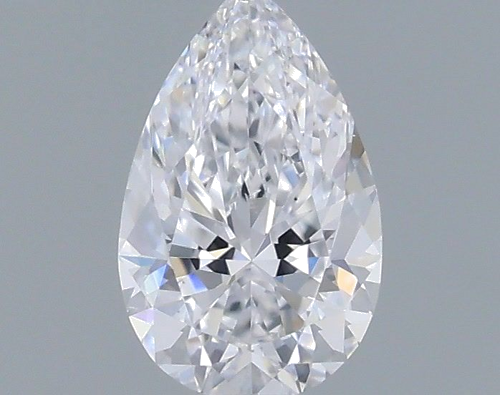 0.36 carat D-VS2 Natūralus Pear Deimantas (1)