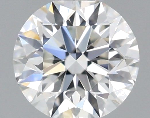 0.35 carat H-VVS1 Excellent cut Natūralus Round Deimantas (1)