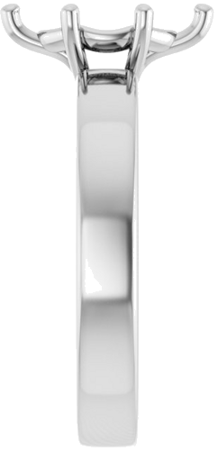 Sužadėtuvių Žiedas „Solitaire“ 14k white gold Marquise 10mm x 5mm (4)