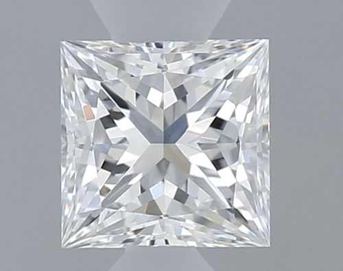 0.3 carat E-VVS1 Natūralus Princess Deimantas (1)