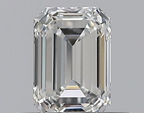 0.4 carat F-SI1 Natūralus Emerald Deimantas (1)