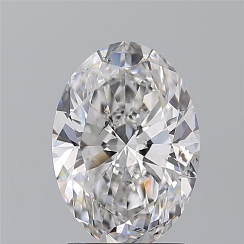 1.7 carat E-SI2 Natūralus Oval Deimantas (1)