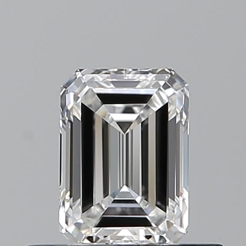 0.5 carat F-VVS2 Natūralus Emerald Deimantas (1)