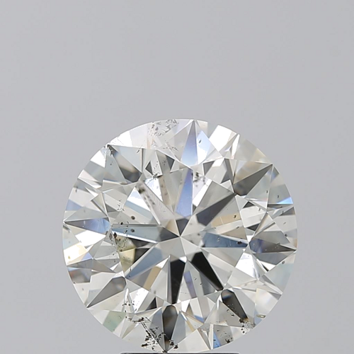 6.22 carat K-SI2 Excellent cut Natūralus Round Deimantas (1)