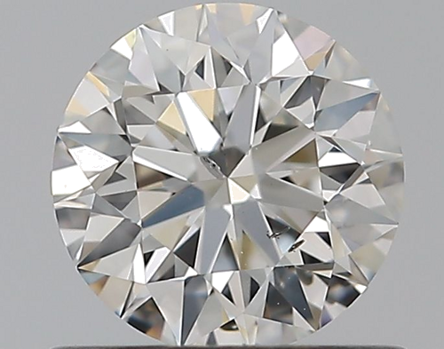 0.56 carat G-SI2 Excellent cut Natūralus Round Deimantas (1)