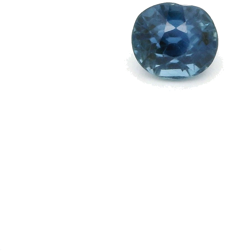 0.57 carat BLUE Oval Safyras (1)
