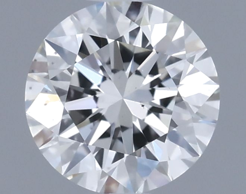 0.5 carat I-SI1 Excellent cut Natūralus Round Deimantas (1)