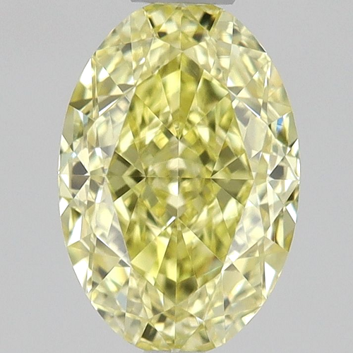 0.66 carat Fancy Intense Yellow-VVS2 Natūralus Oval Deimantas (1)