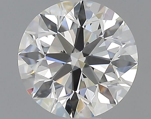 0.53 carat I-VVS1 Excellent cut Natūralus Round Deimantas (1)