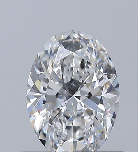 0.51 carat E-VVS2 Natūralus Oval Deimantas (1)