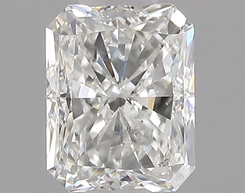 0.5 carat H-SI1 Natūralus Radiant Deimantas (1)