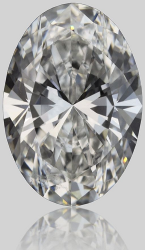 0.5 carat F-SI1 Natūralus Oval Deimantas (1)