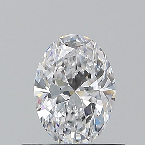 0.5 carat D-VVS1 Natūralus Oval Deimantas (1)
