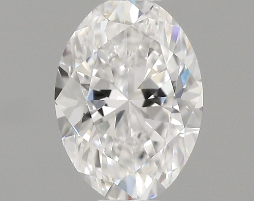 0.5 carat D-VVS2 Natūralus Oval Deimantas (1)