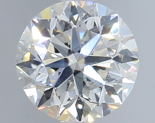 0.9 carat G-SI2 Very Good cut Natūralus Round Deimantas (1)