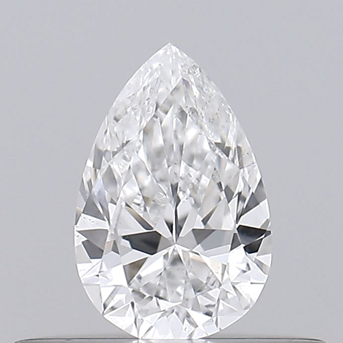 0.28 carat E-SI1 Natūralus Pear Deimantas (1)