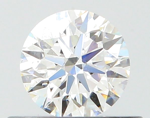 0.4 carat F-SI2 Excellent cut Natūralus Round Deimantas (1)