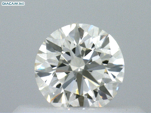 0.32 carat J-VVS1 Excellent cut Natūralus Round Deimantas (1)