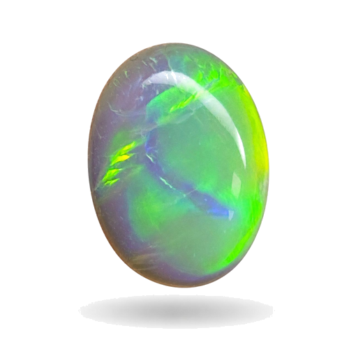 3.31 carat BLACK Oval Opal (1)