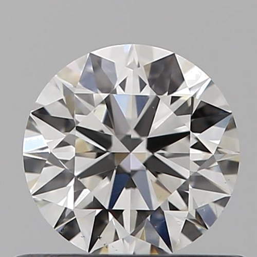 0.51 carat G-SI1 Excellent cut Natūralus Round Deimantas (1)