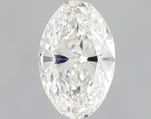 0.5 carat H-VVS2 Natūralus Oval Deimantas (1)