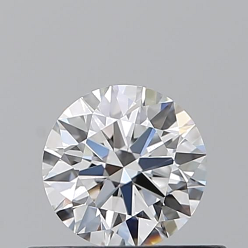 0.42 carat F-VVS1 Excellent cut Natūralus Round Deimantas (1)