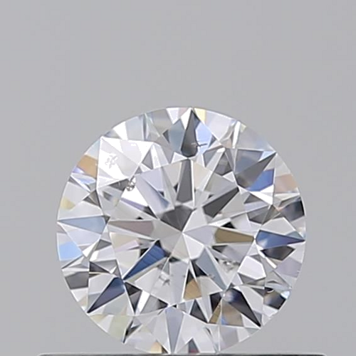 0.52 carat D-SI2 Excellent cut Natūralus Round Deimantas (1)