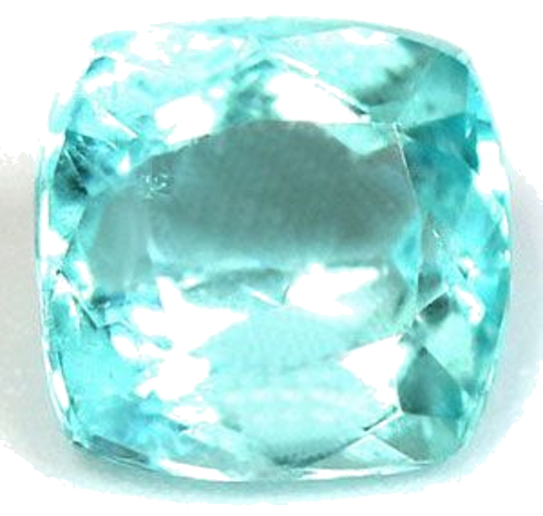 0.54 carat BLUE Cushion Tourmaline (1)