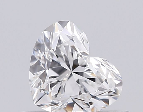 0.5 carat G-VVS1 Natūralus Heart Deimantas (1)