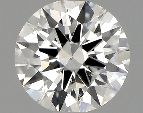 0.5 carat G-SI2 Excellent cut Natūralus Round Deimantas (1)