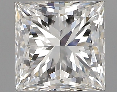 0.51 carat G-VVS1 Natūralus Princess Deimantas (1)