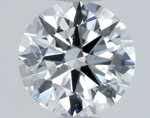 0.61 carat E-SI2 Excellent cut Natūralus Round Deimantas (1)