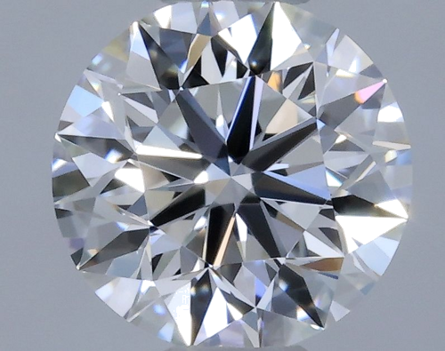 0.44 carat F-VVS1 Excellent cut Natūralus Round Deimantas (1)
