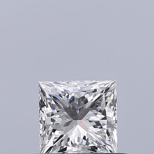 0.4 carat F-VVS1 Natūralus Princess Deimantas (1)