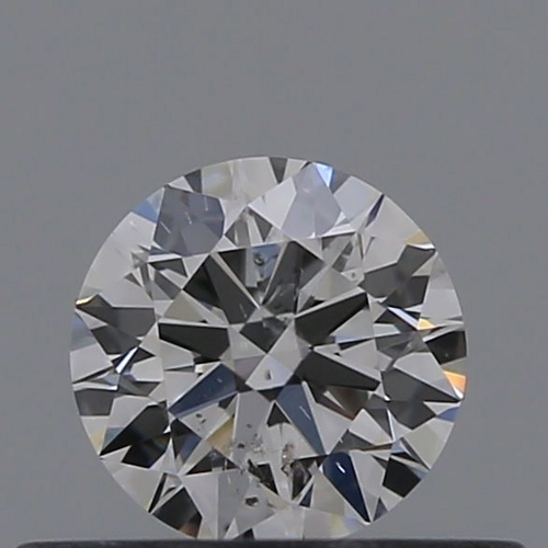 0.46 carat H-SI1 Excellent cut Natūralus Round Deimantas (1)