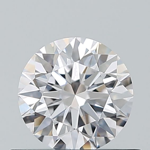0.52 carat D-VVS2 Excellent cut Natūralus Round Deimantas (1)