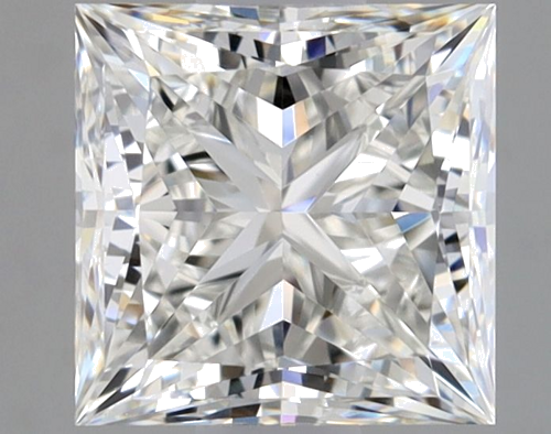 0.9 carat H-VS1 Natūralus Princess Deimantas (1)