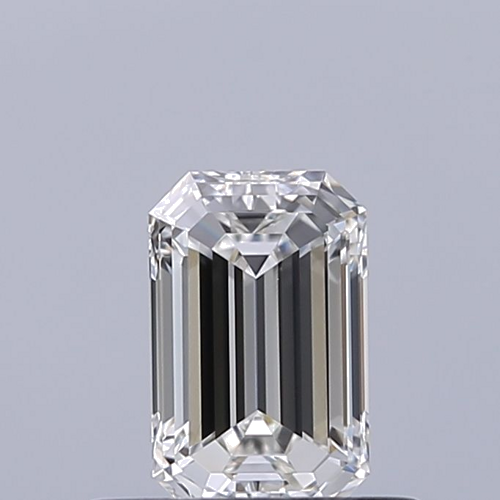 0.42 carat F-VVS2 Natūralus Emerald Deimantas (1)