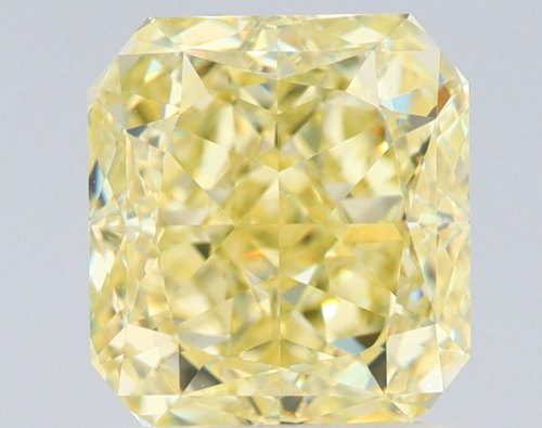 1.7 carat Fancy Yellow-VVS2 Natūralus Radiant Deimantas (1)
