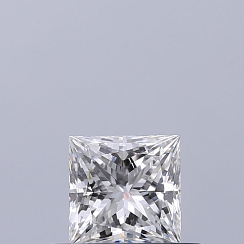 0.43 carat F-VVS2 Natūralus Princess Deimantas (1)