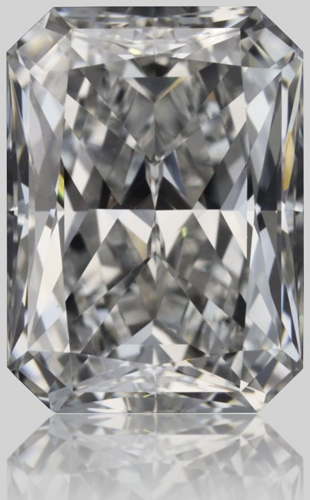 1.05 carat F-VVS2 Natūralus Radiant Deimantas (1)