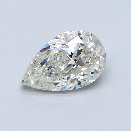 1.08 carat J-SI2 Natūralus Pear Deimantas (1)