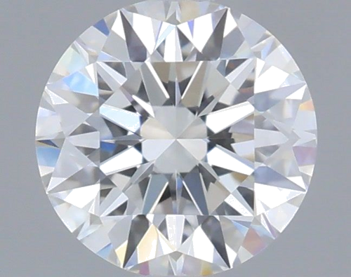 0.44 carat F-VVS2 Excellent cut Natūralus Round Deimantas (1)