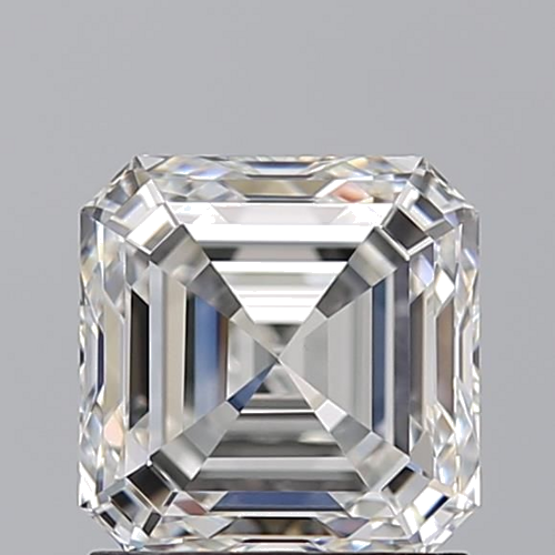 1.55 carat G-VVS2 Natūralus Asscher Deimantas (1)