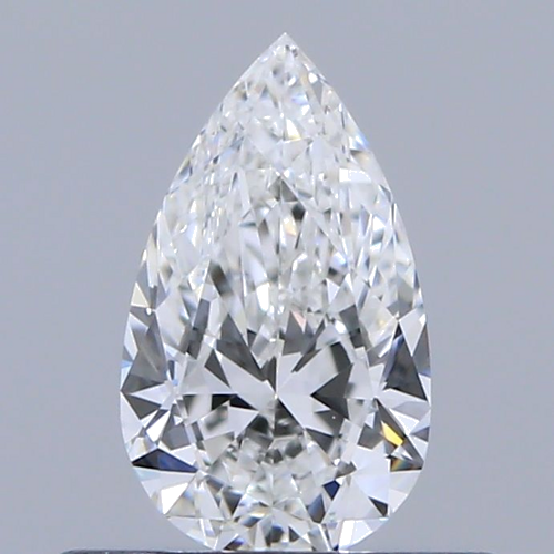 0.4 carat E-VS1 Natūralus Pear Deimantas (1)