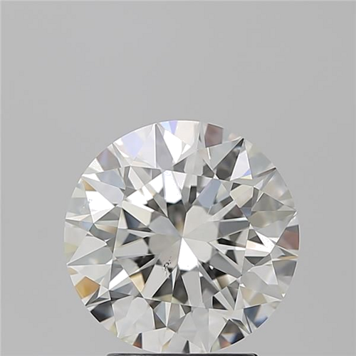 3.01 carat H-SI1 Excellent cut Natūralus Round Deimantas (1)
